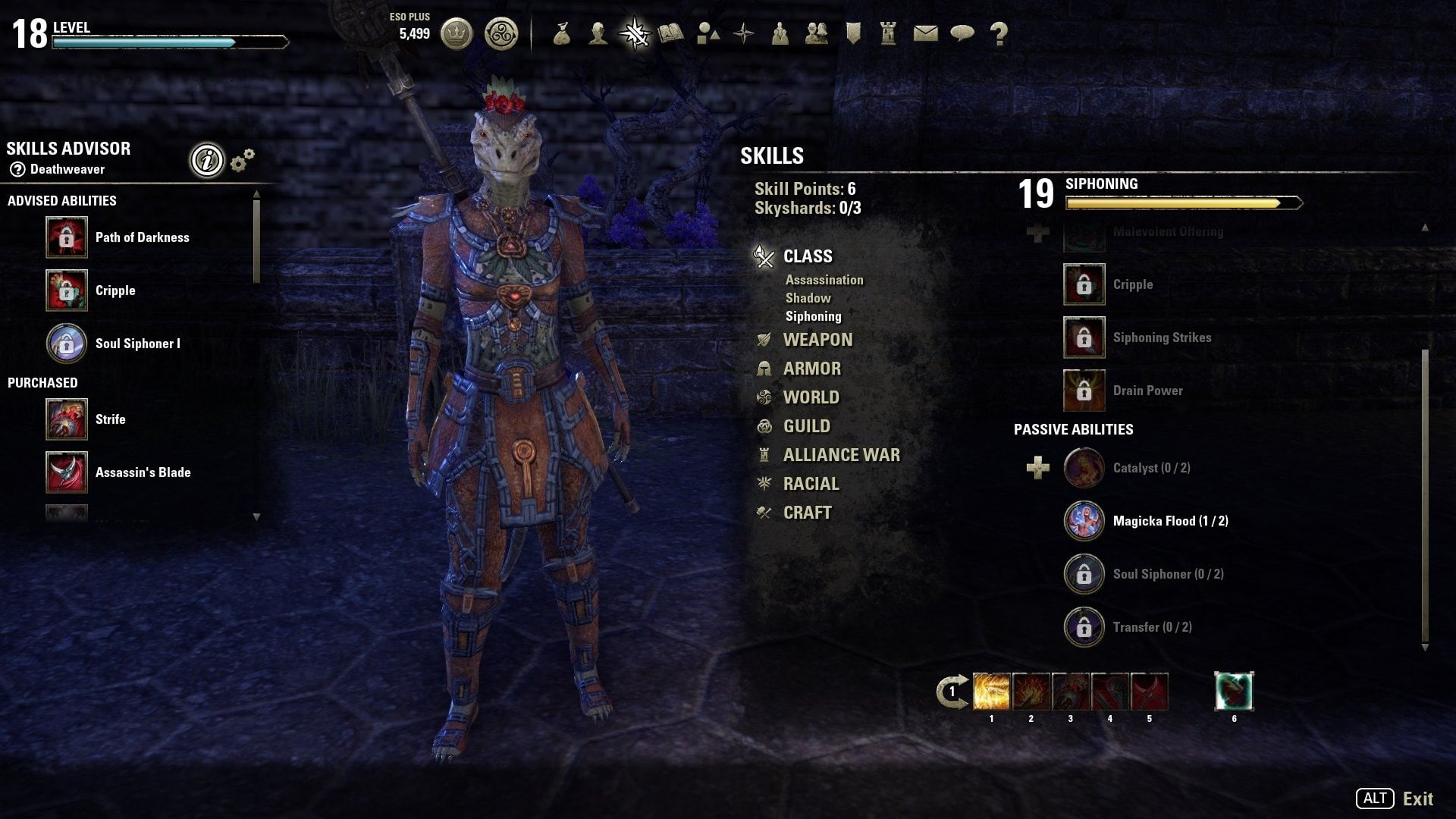 skills advisor dragon bones dlc elder scrolls