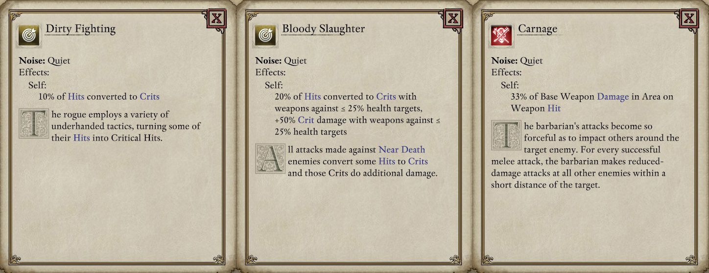 abilities