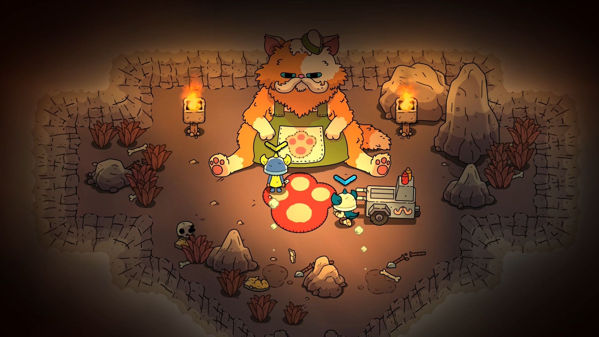Swords of Ditto cat boss