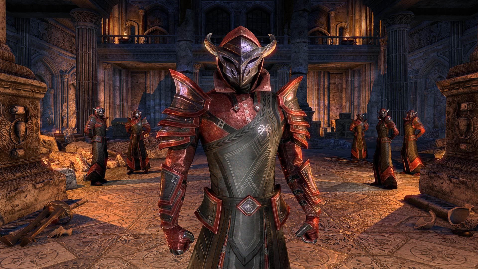 Elder Scrolls Online: Summerset Court of Bedlam Costume