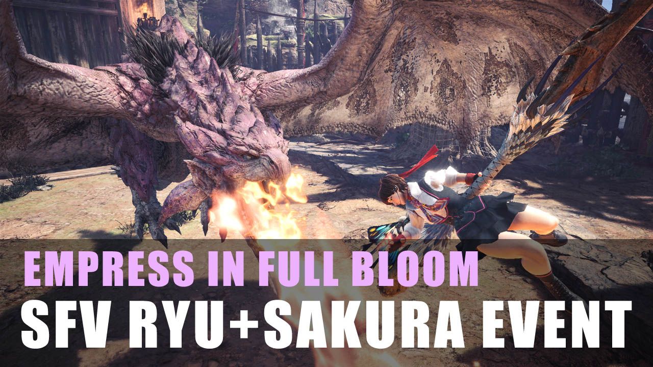 mhw-ryu-sakura-sfv-event-monster-hunter-world-street-fighter