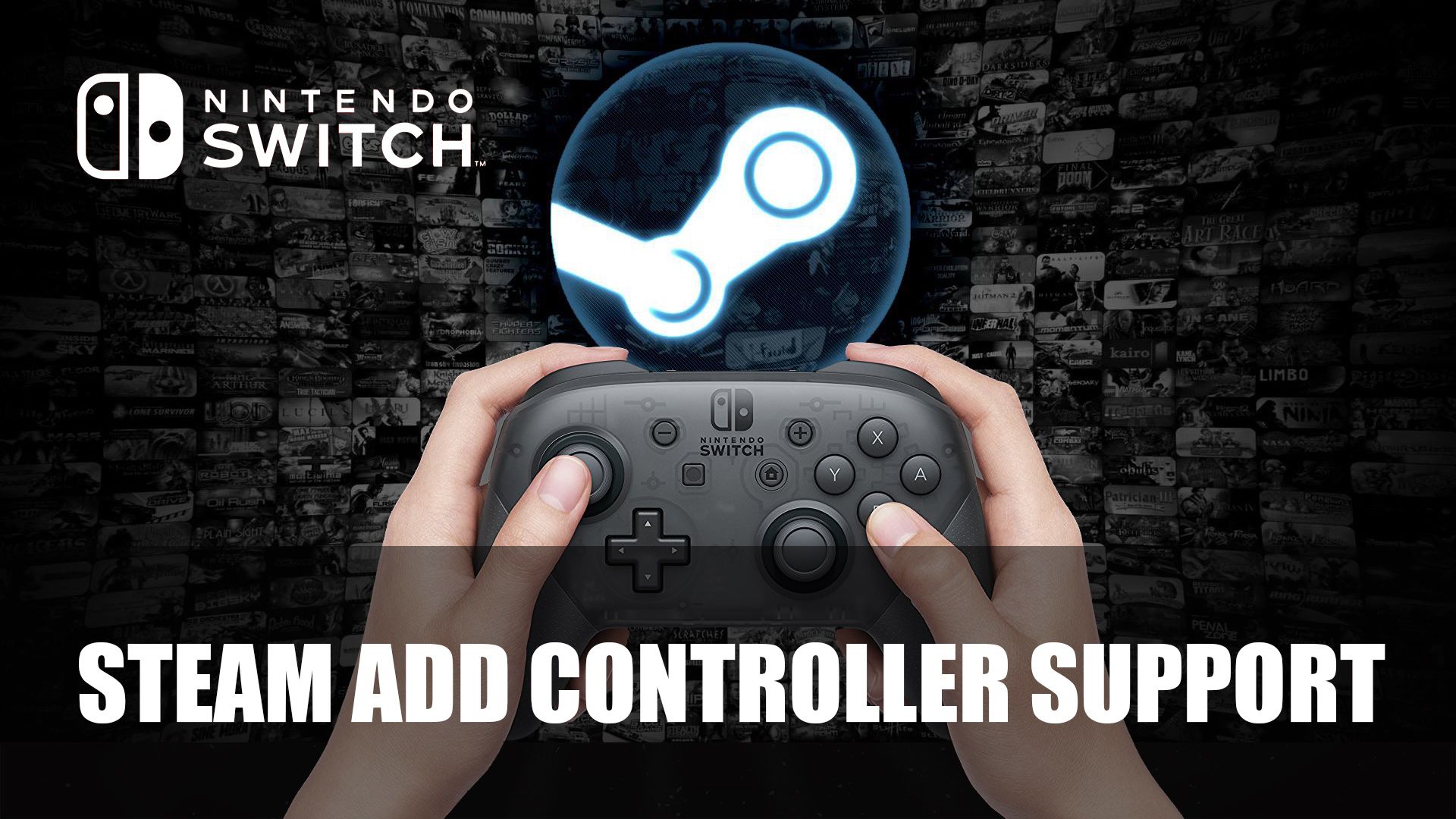 Nintendo Switch Pro Controller Steam Support