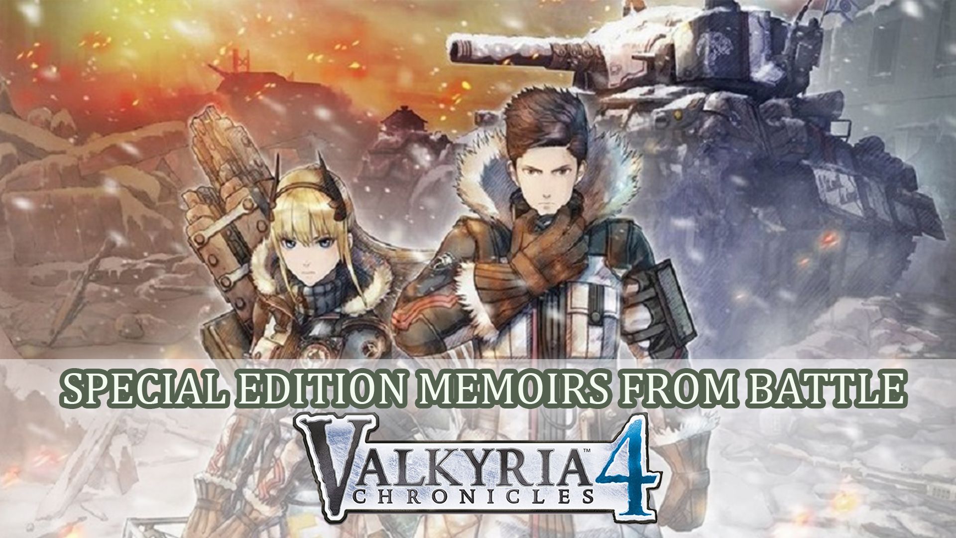 Valkyria Chronicles 4 Special Edition