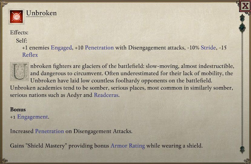 unbroken