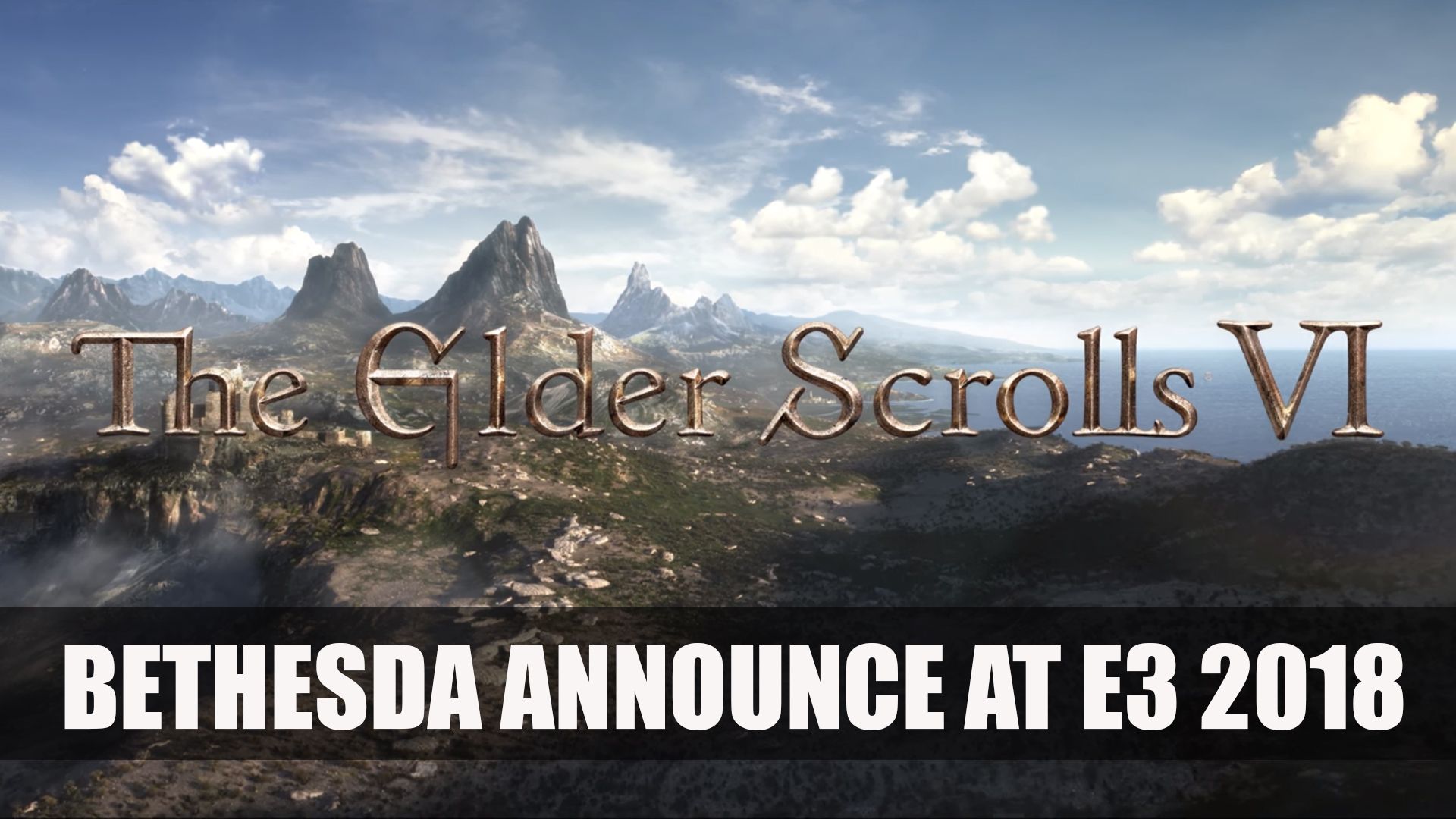 Elder Scrolls 6 Confirmed