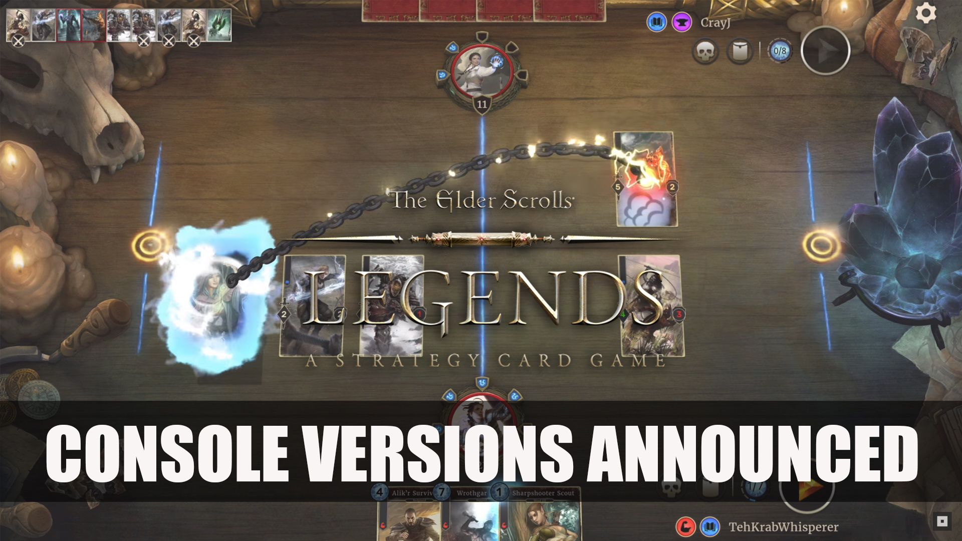 Elder Scrolls Legends Console Versions