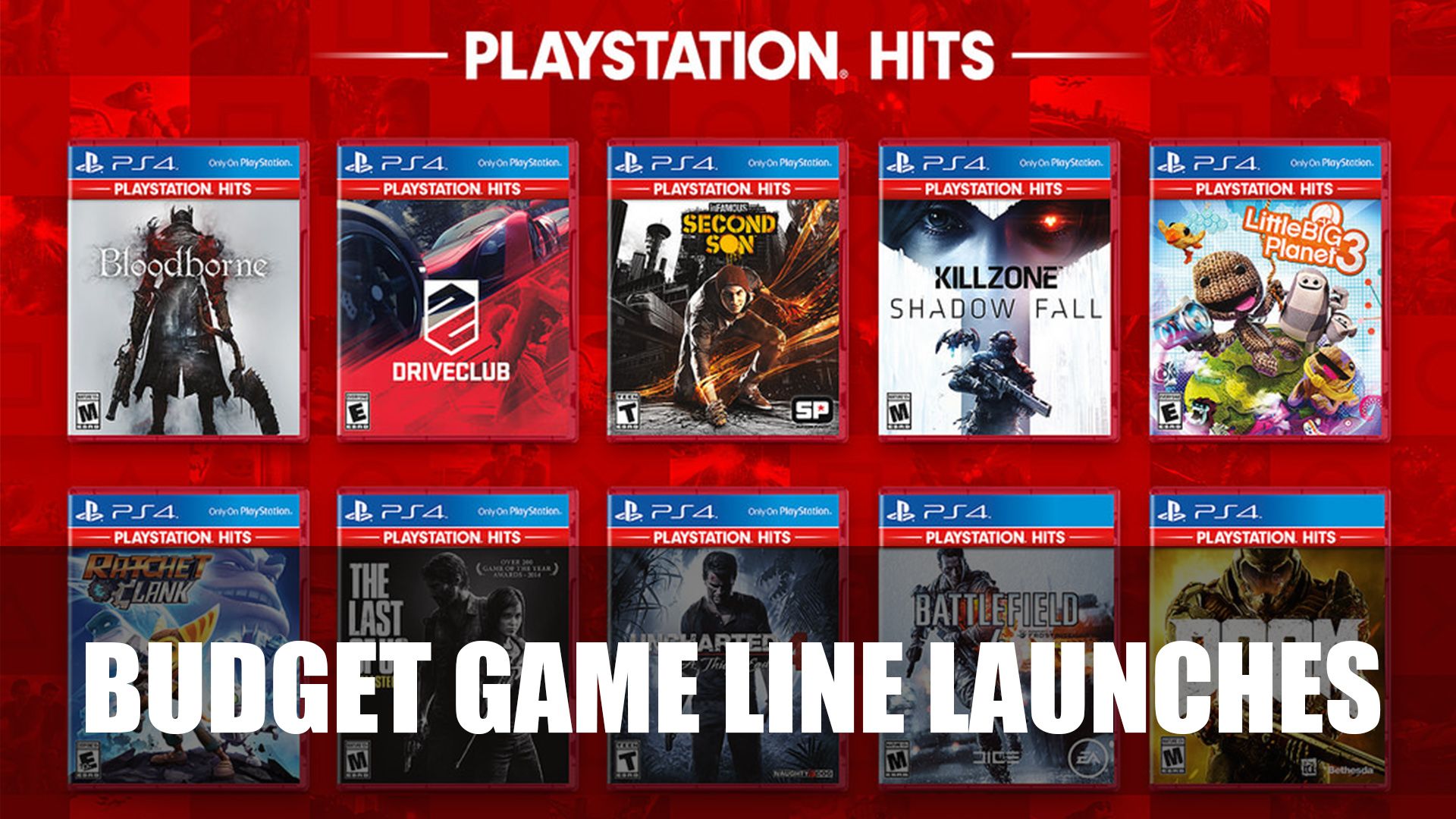 Playstation Hits Launches