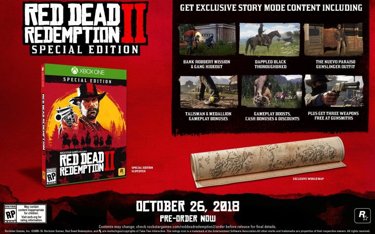 Red Dead Redemption 2: How to Obtain Pre order Bonuses