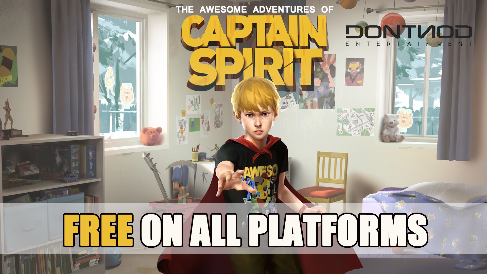 The Adventures of Captain Spirit Free for All Platforms