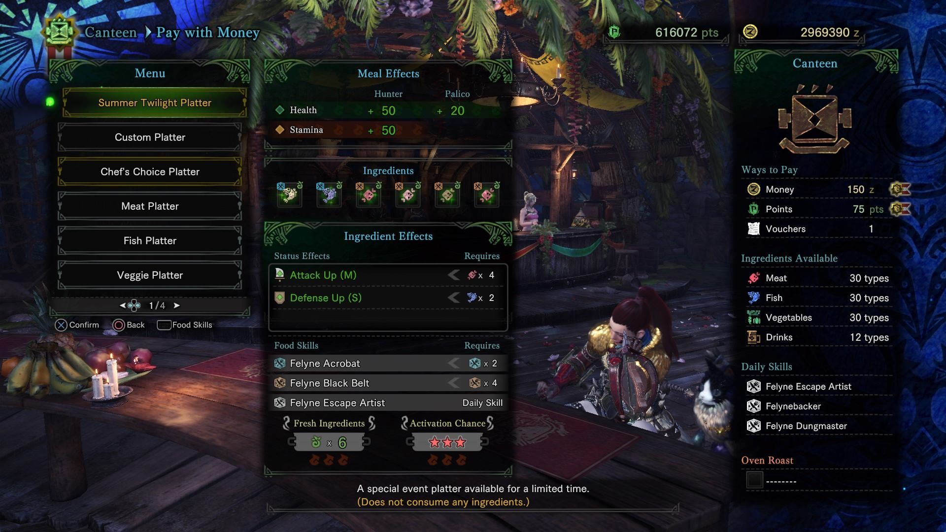 MHW: Summer Twilight Festival &amp; Its Contents