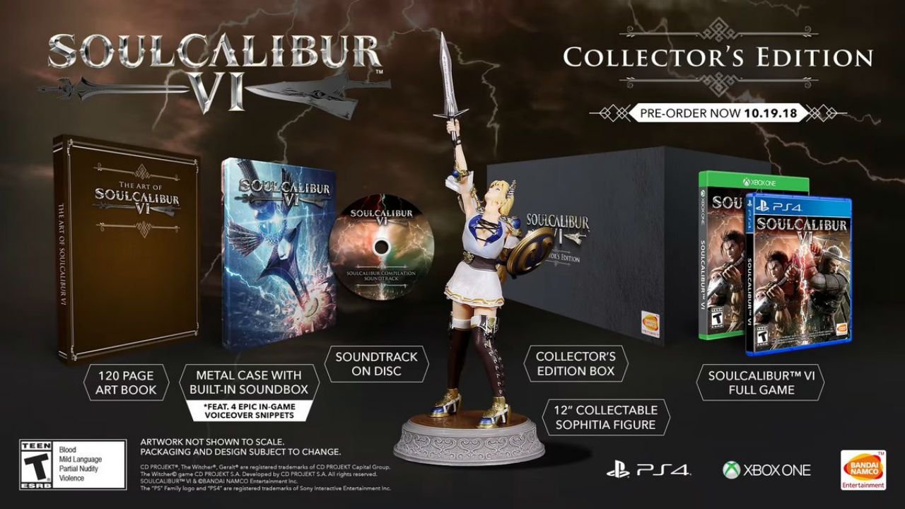 Soulcalibur VI: Pre order Editions
