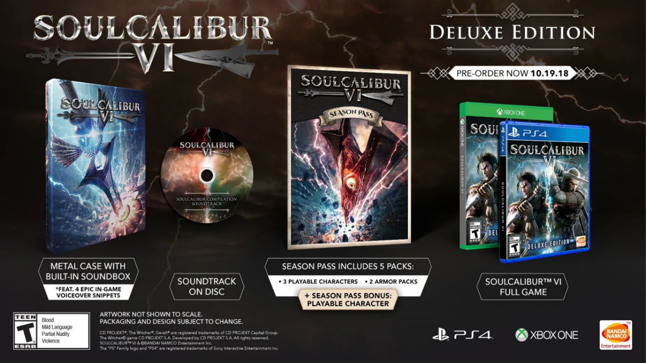 Soulcalibur VI: Pre order Editions