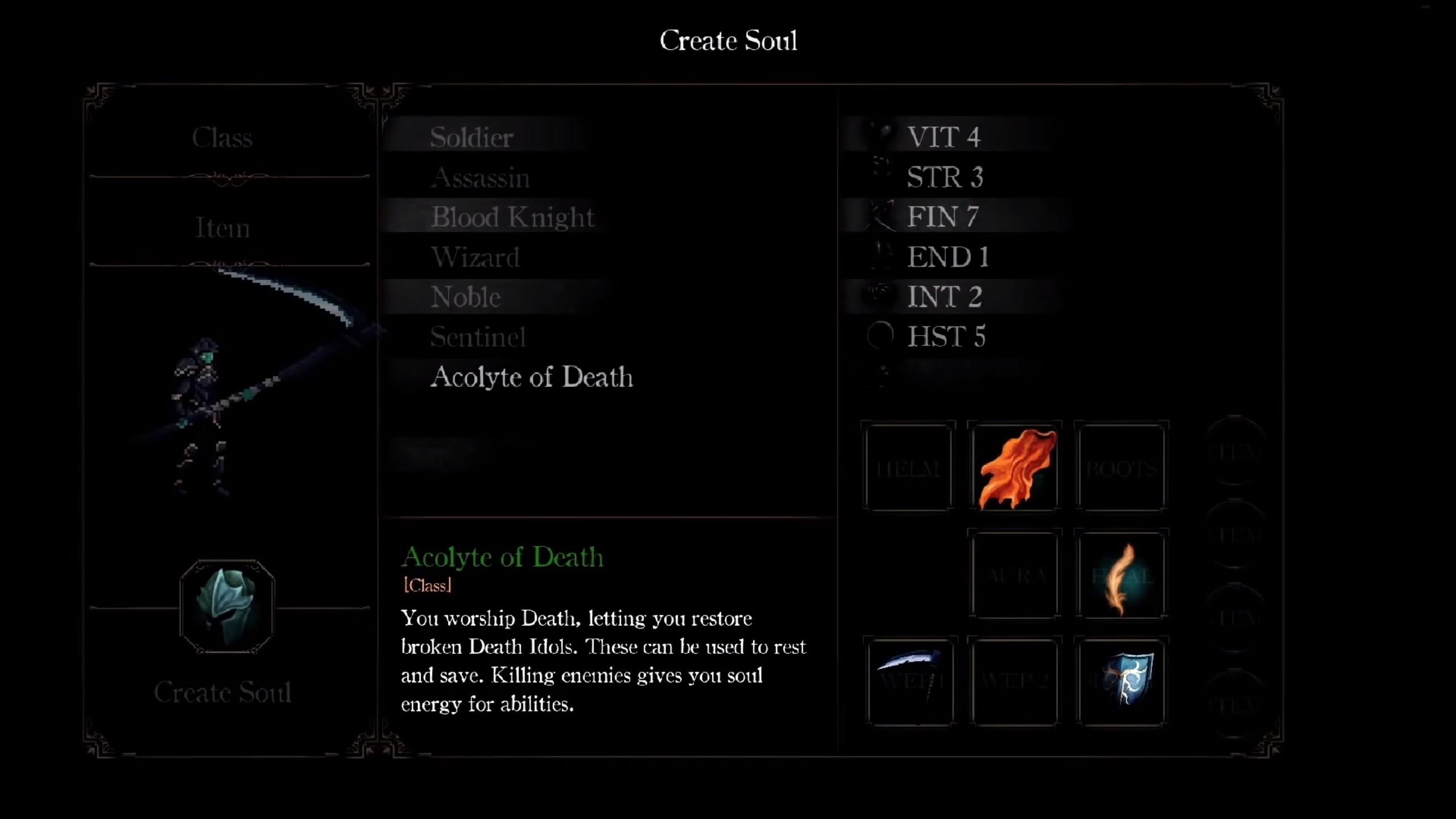 Acolyte of Death Death�s Gambit