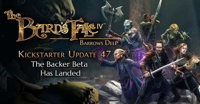 The Bard&rsquo;s Tale IV: Barrows Deep is Releasing on September 18th 2018
