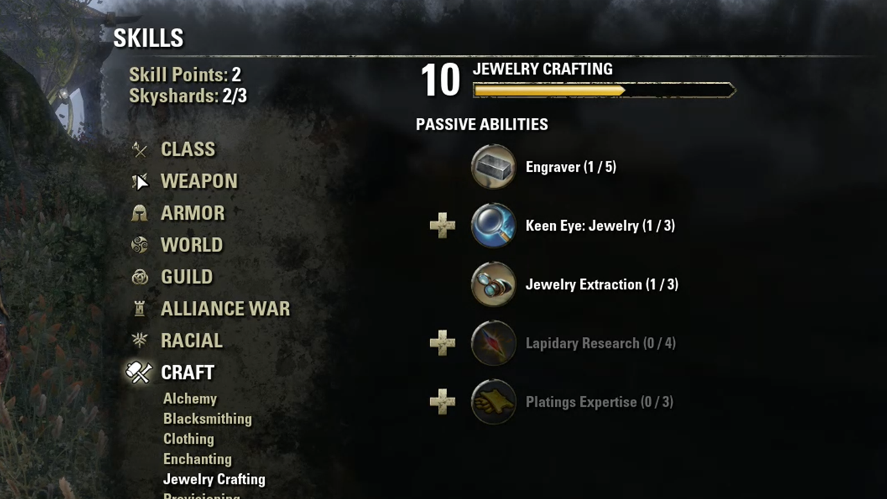 ESO   Jewelry Crafting Guide