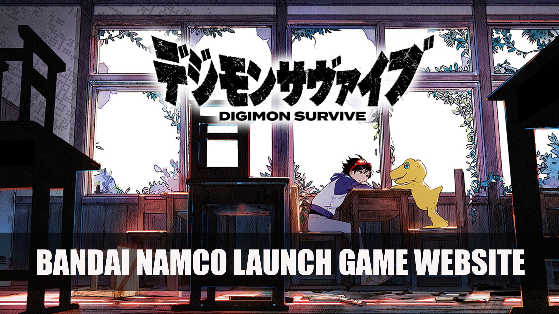 Digimon Survive Japanese Website Launch
