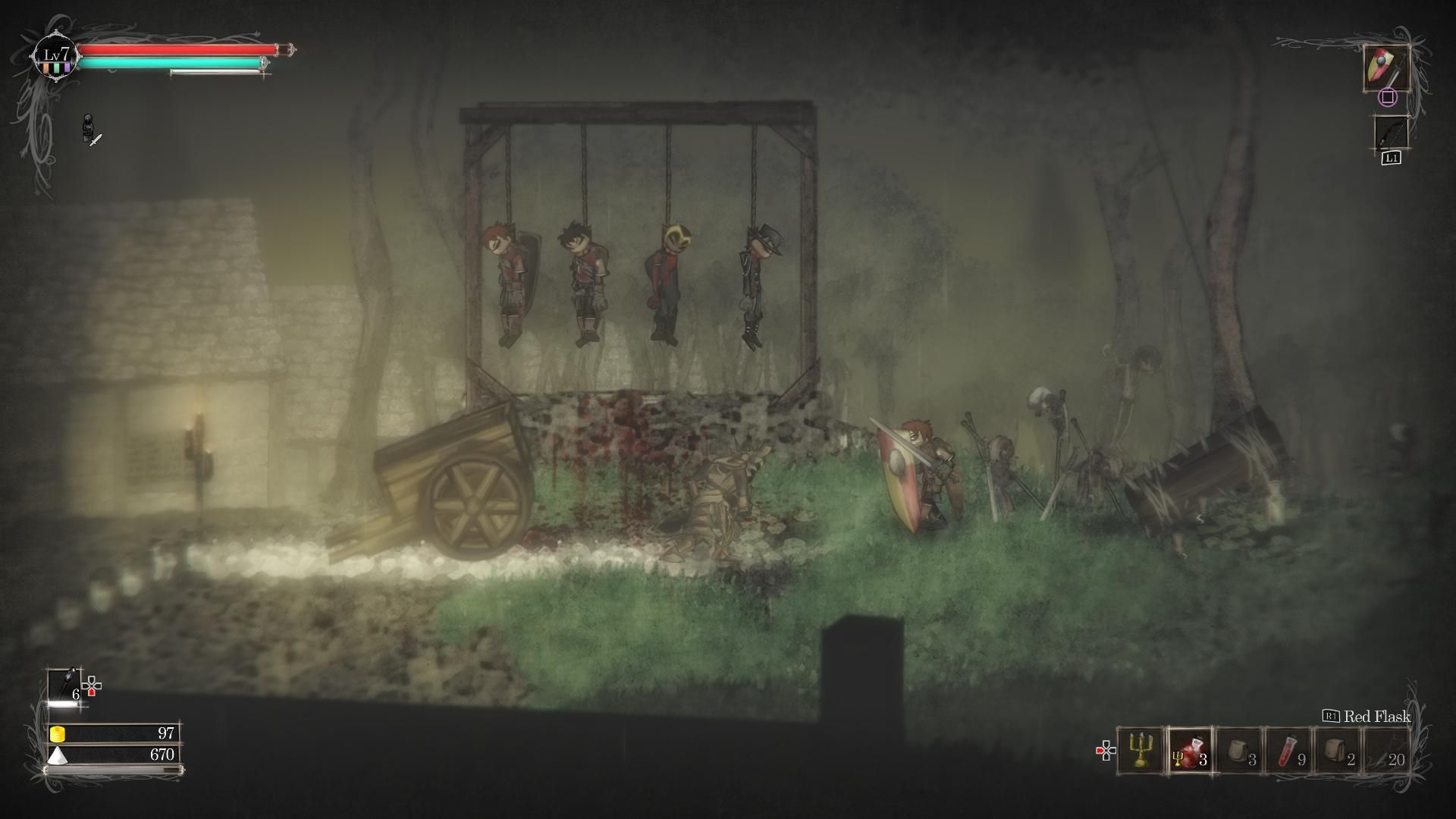 Hanged