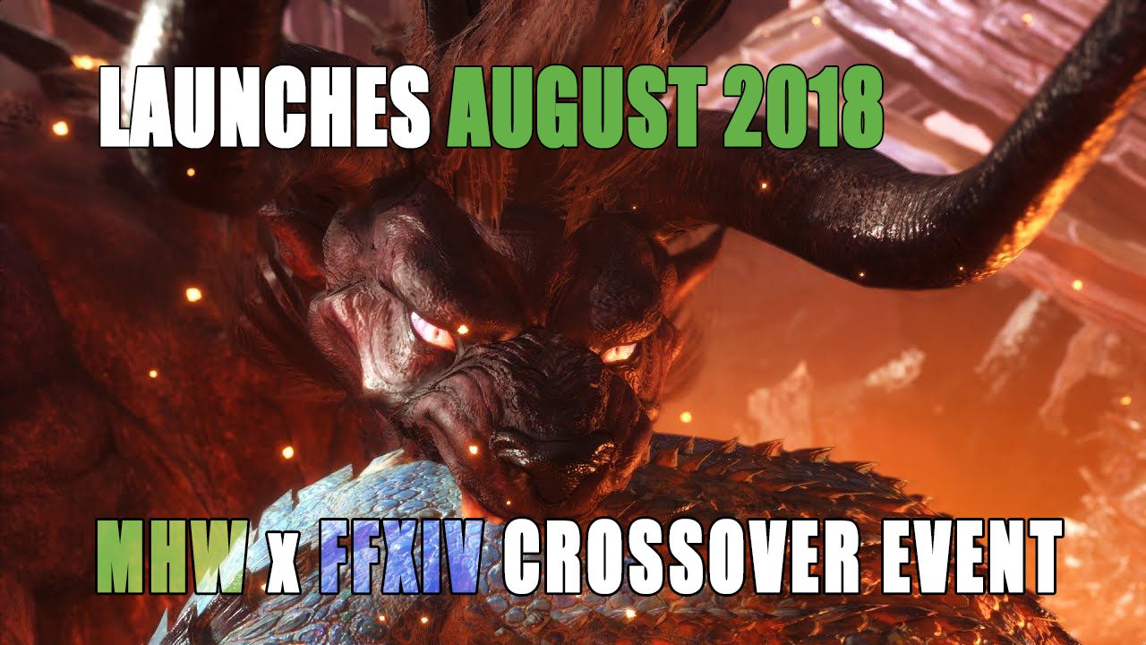 MHW x FFXIV August 2018