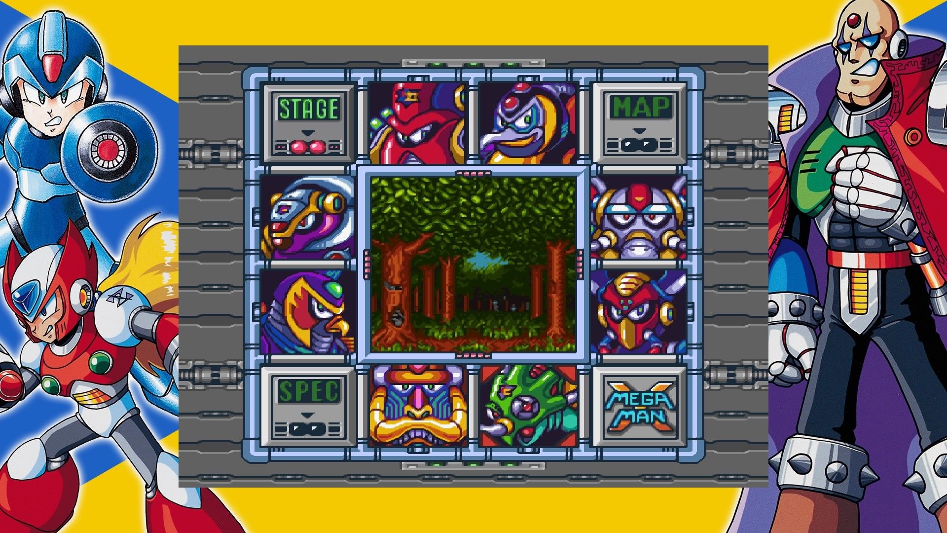 Mega Man X: Forest Stage &amp; Sting Chameleon Guide