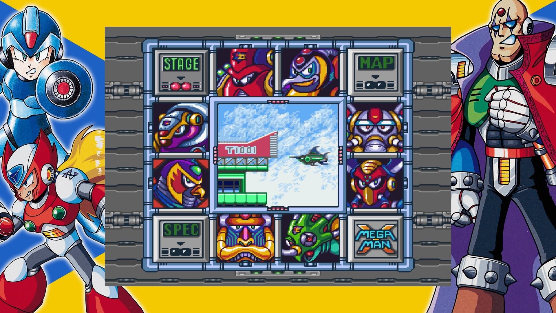 Mega Man X: Sky Stage &amp; Storm Eagle
