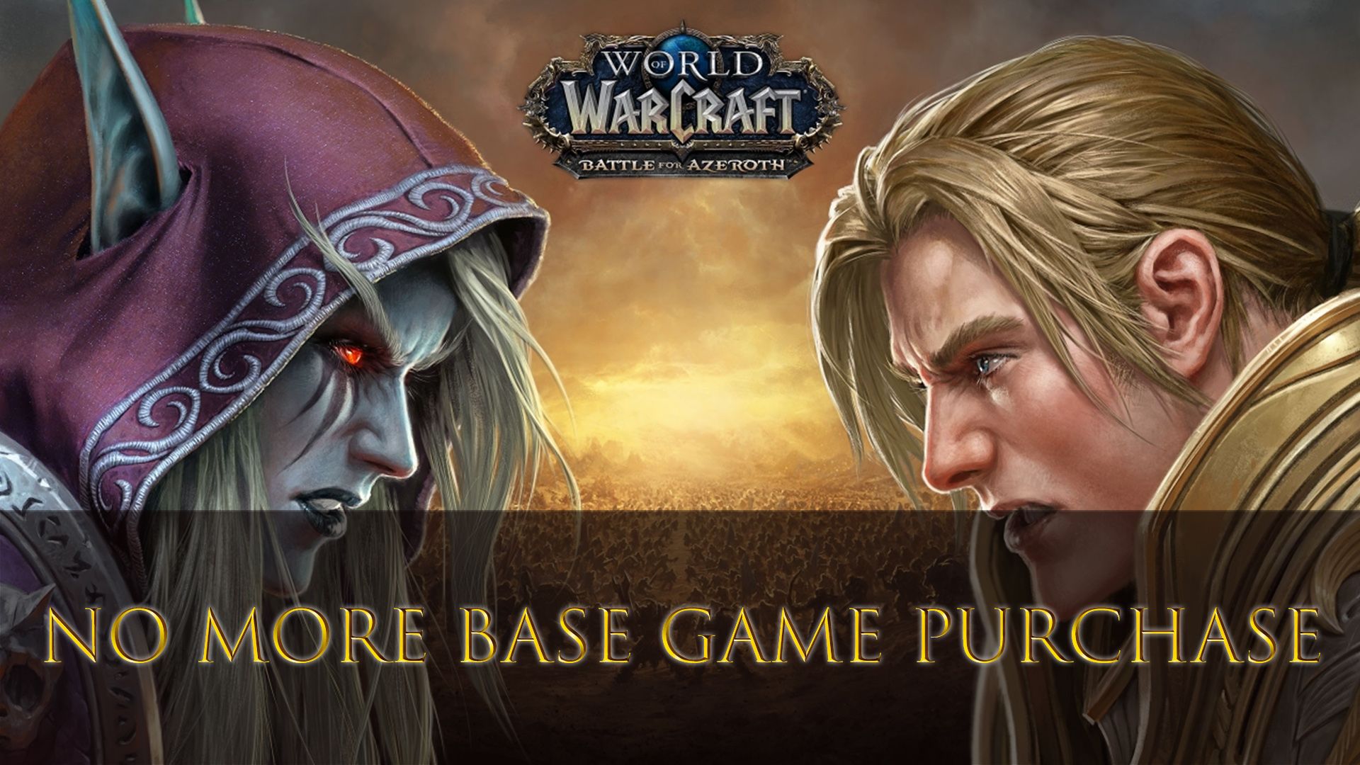 No More Base Game Purchase World of Warcraft