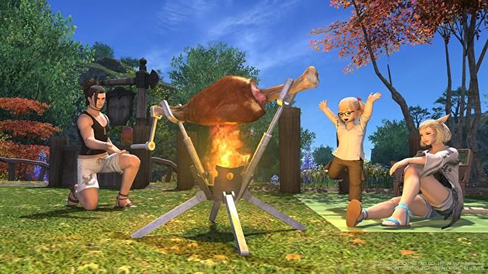 Spit Roast Furnishing FFXIV
