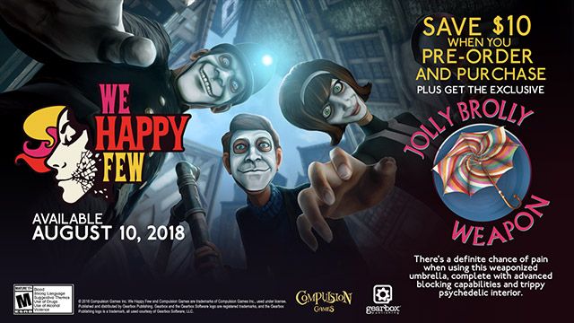 We Happy Few Pre Order Bonuses and Collector&rsquo;s Edition