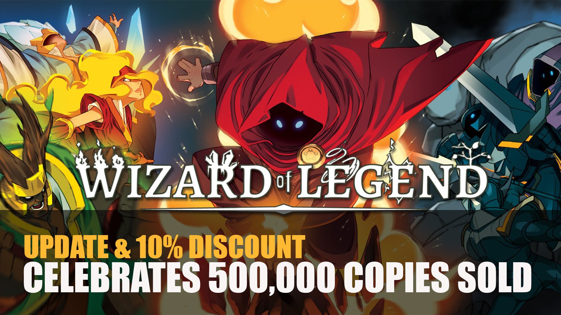 Wizard of Legend Celebrates 500000 Copies Sold