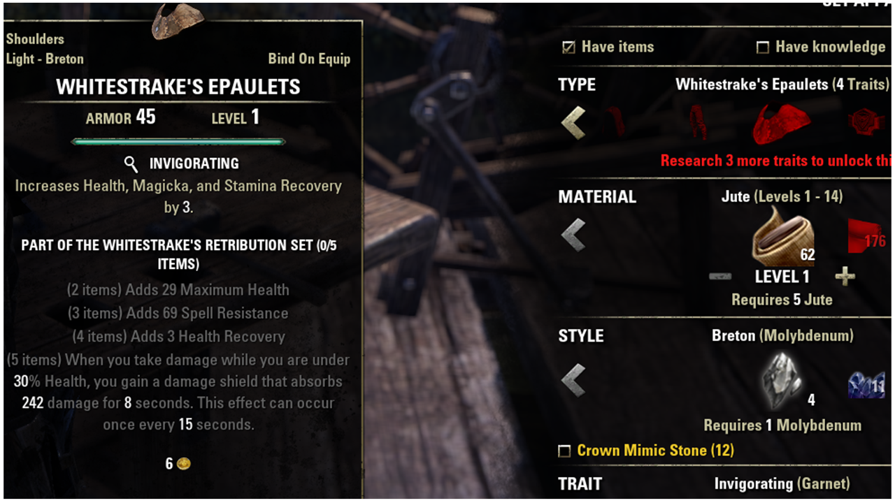 ESO Clothier Guide: Sets, Armor and Fast Leveling