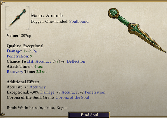 Pillars of Eternity 2: Deadfire   How to get every Soulbound Weapon