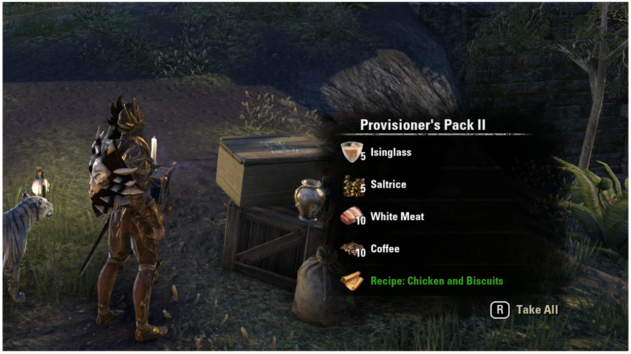ESO Provisioning Guide: Food, Drinks and Fast Leveling