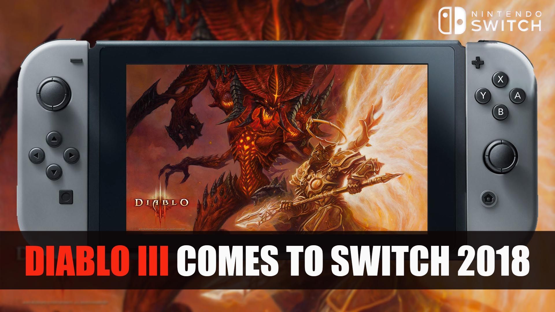 Diablo III Coming to Nintendo Switch 2018