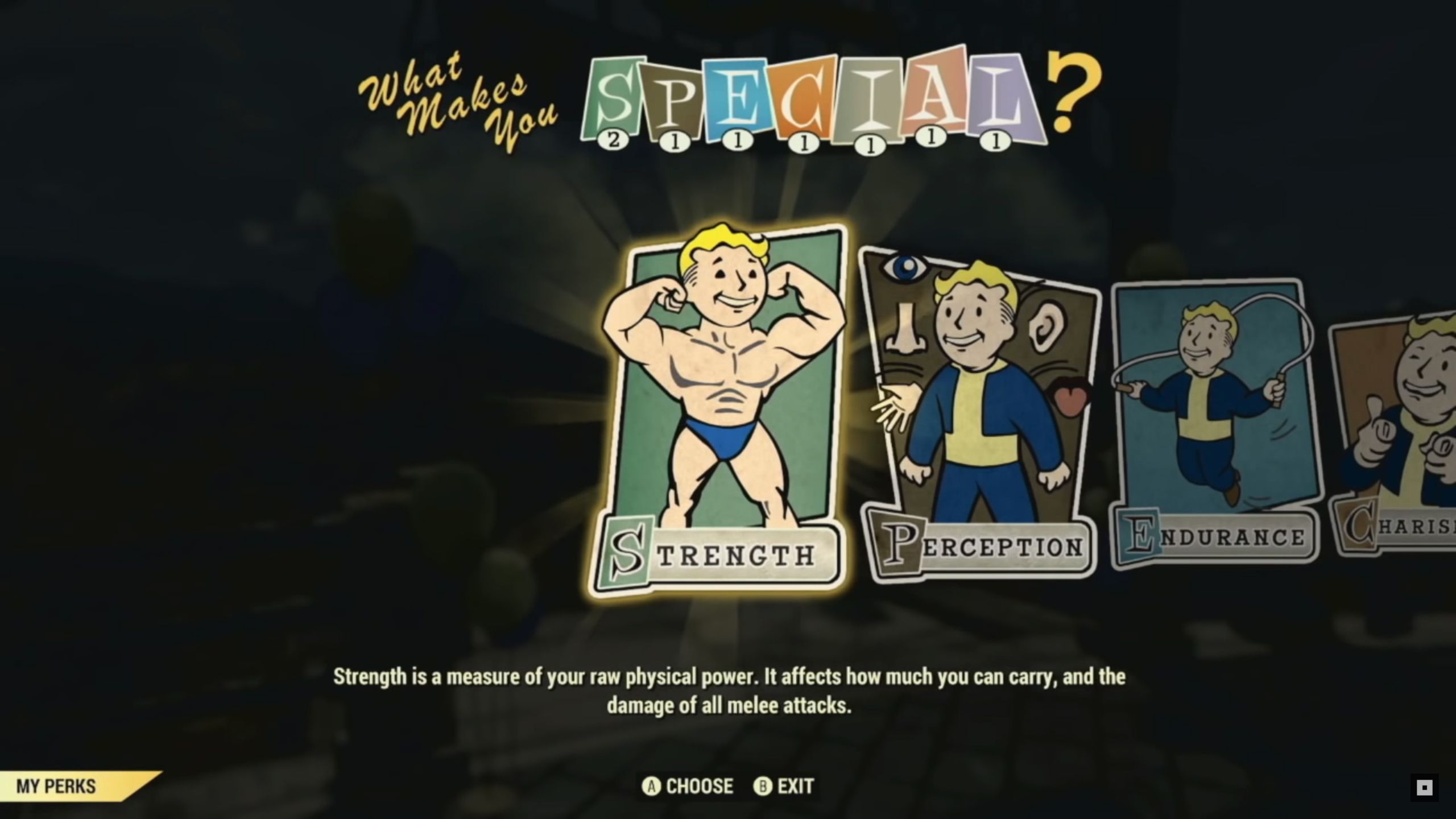 Fallout 76 S.P.E.C.I.A.L. System and Perks
