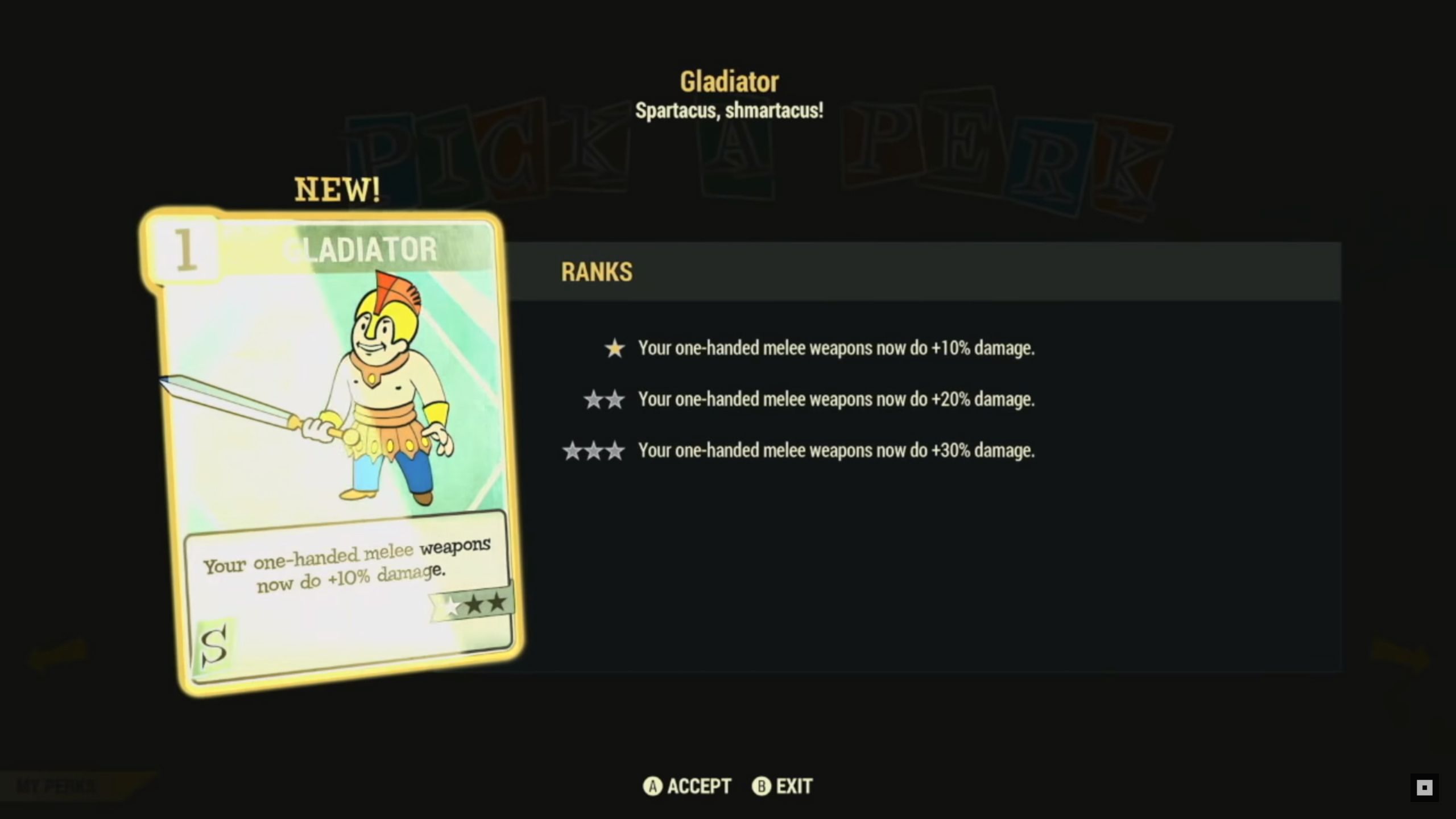 Fallout 76 S.P.E.C.I.A.L. System and Perks