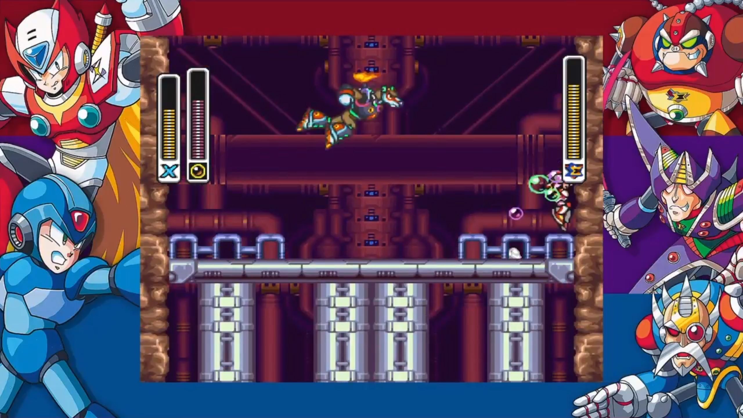 Mega Man X2: Volcanic Zone Stage &amp; Flame Stag Guide