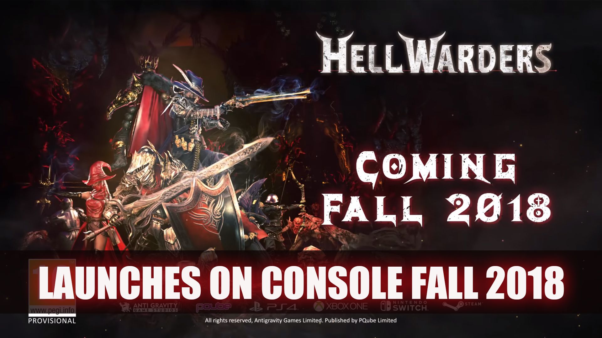 Hell Warders Launch Fall 2018
