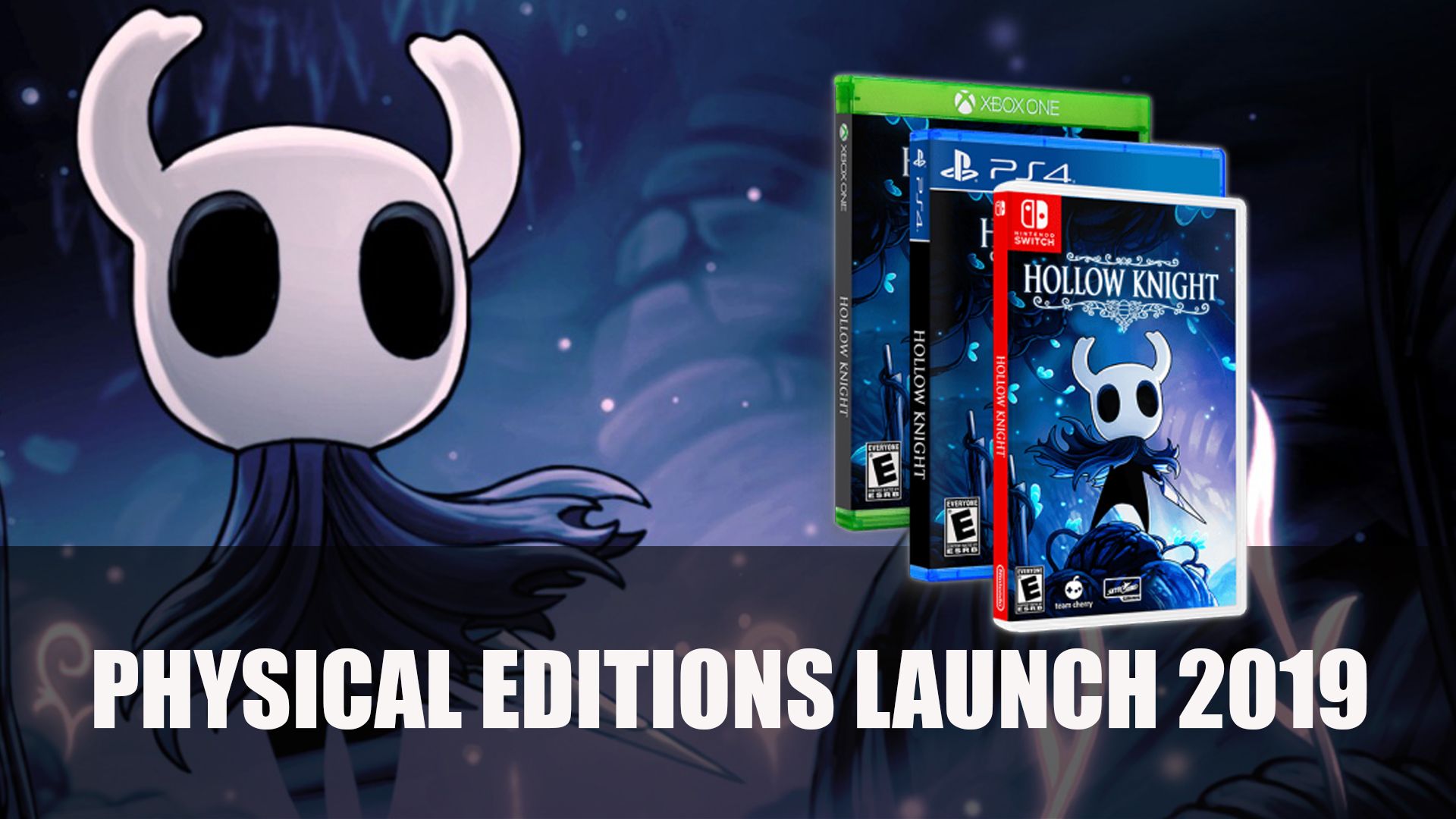 Hollow Knight Physical Editions Launch 2019