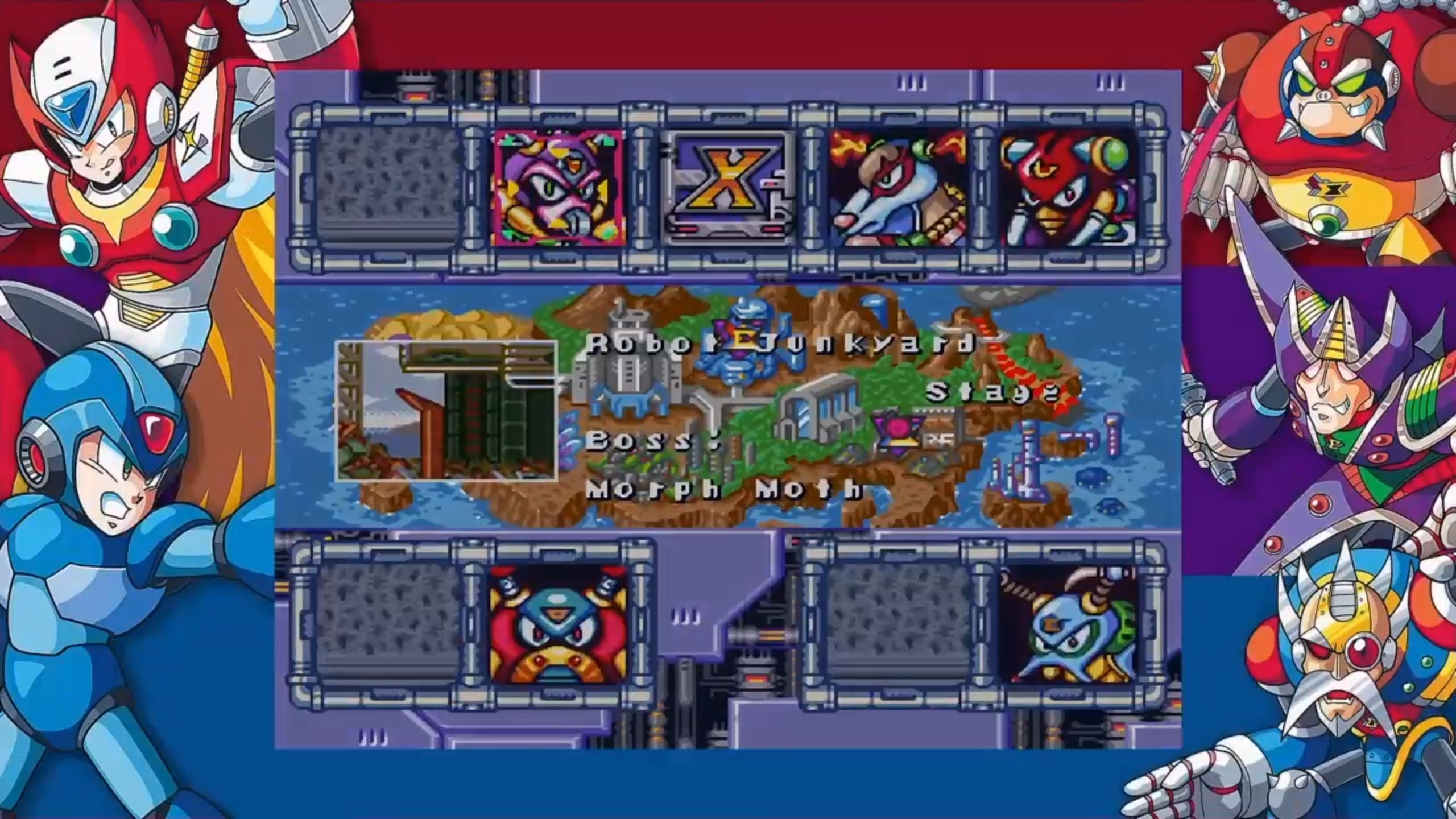 Mega Man X2: Robot Junkyard Stage &amp; Morph Moth Guide