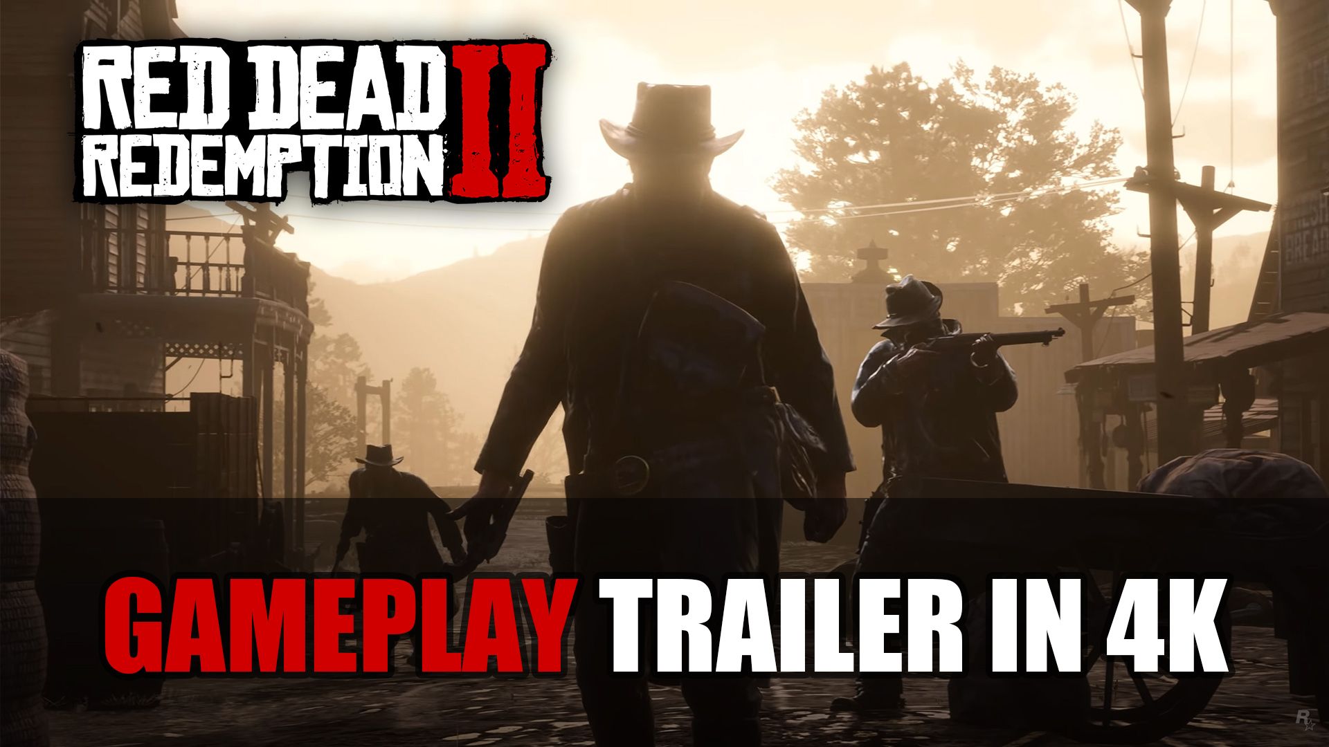 Red Dead Redemption 2 4K Gameplay Trailer