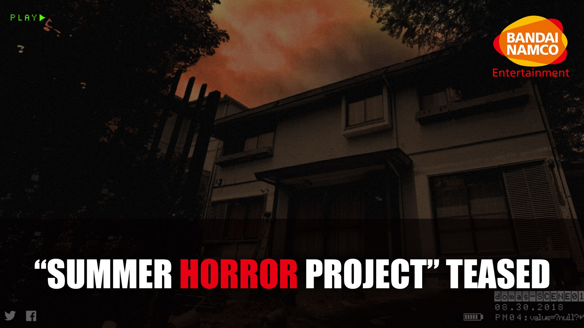Summer Horror Project Teased Bandai Namco
