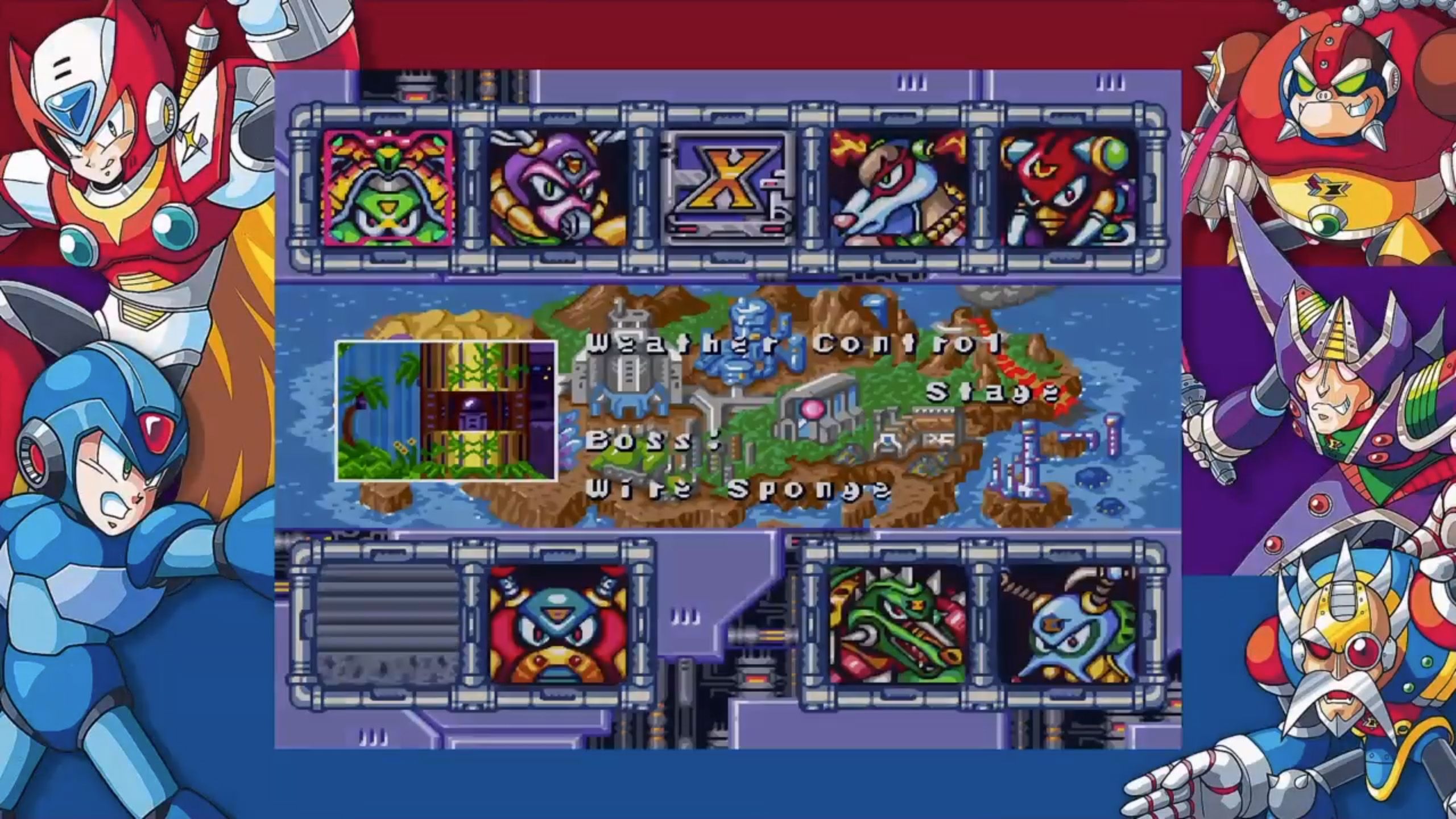 Mega Man X2: Weather Control Stage &amp; Wire Sponge Guide