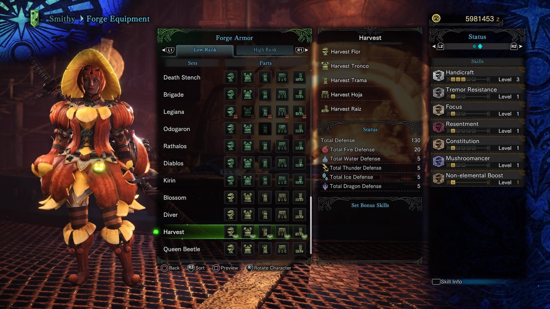 MHW: Autumn Harvest Festival &amp; Its Contents