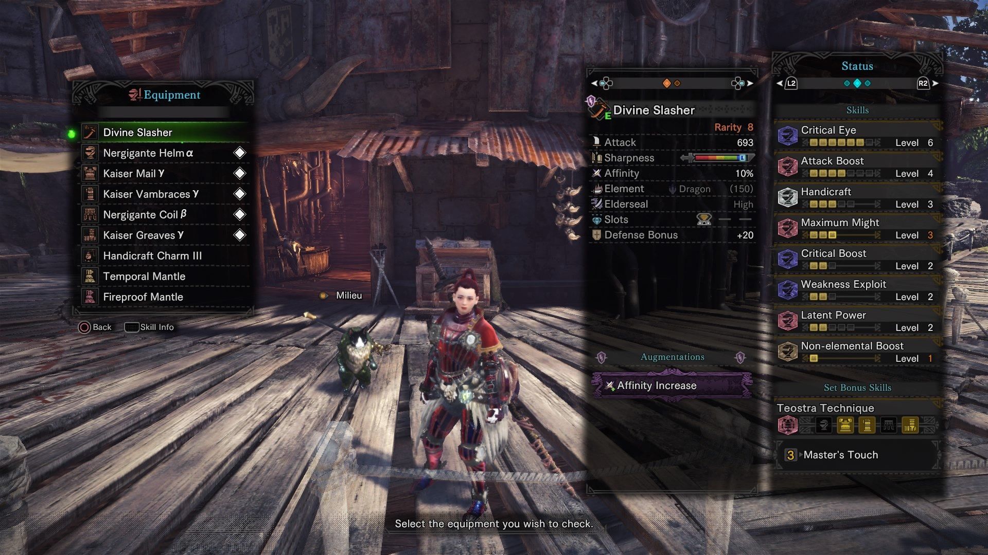 MHW: Drachen Alpha Vs Kaiser Gamma Armor Sets