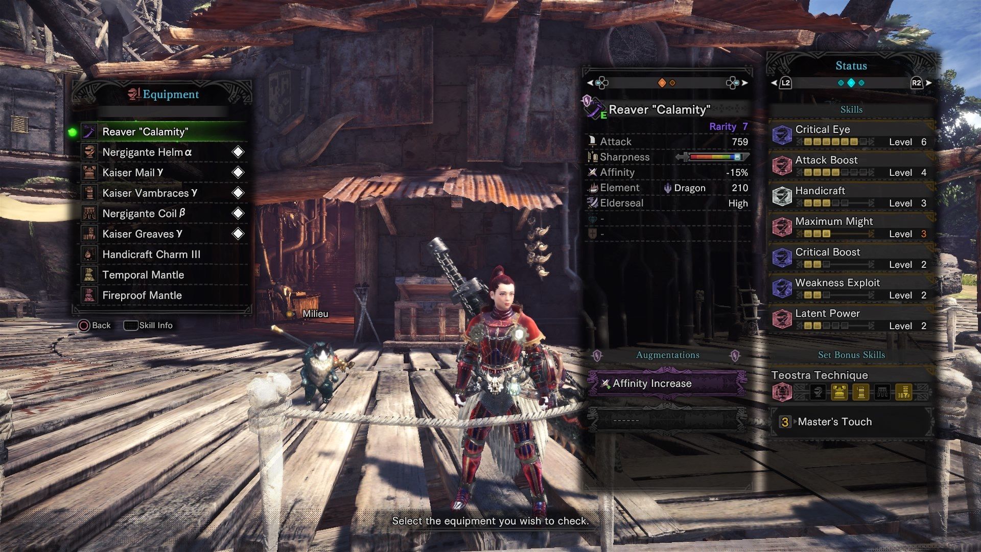 MHW: Drachen Alpha Vs Kaiser Gamma Armor Sets