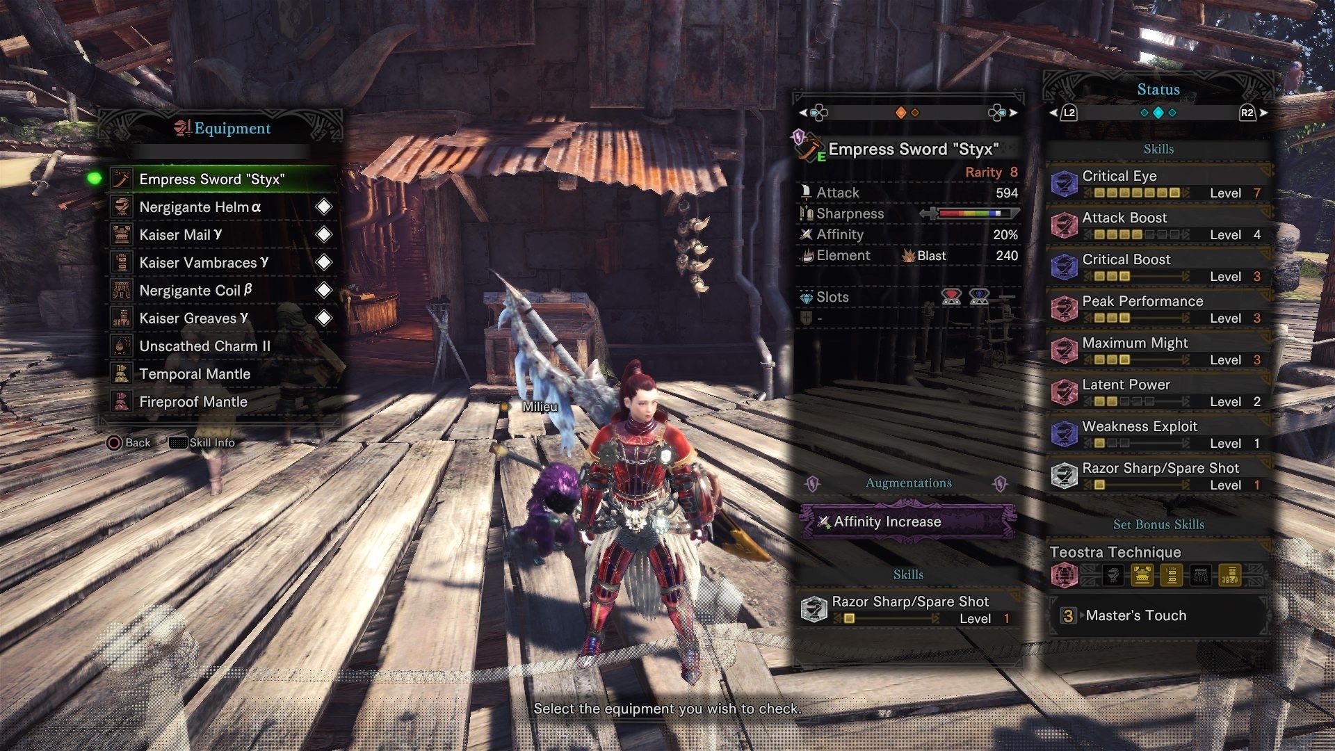 MHW: Drachen Alpha Vs Kaiser Gamma Armor Sets