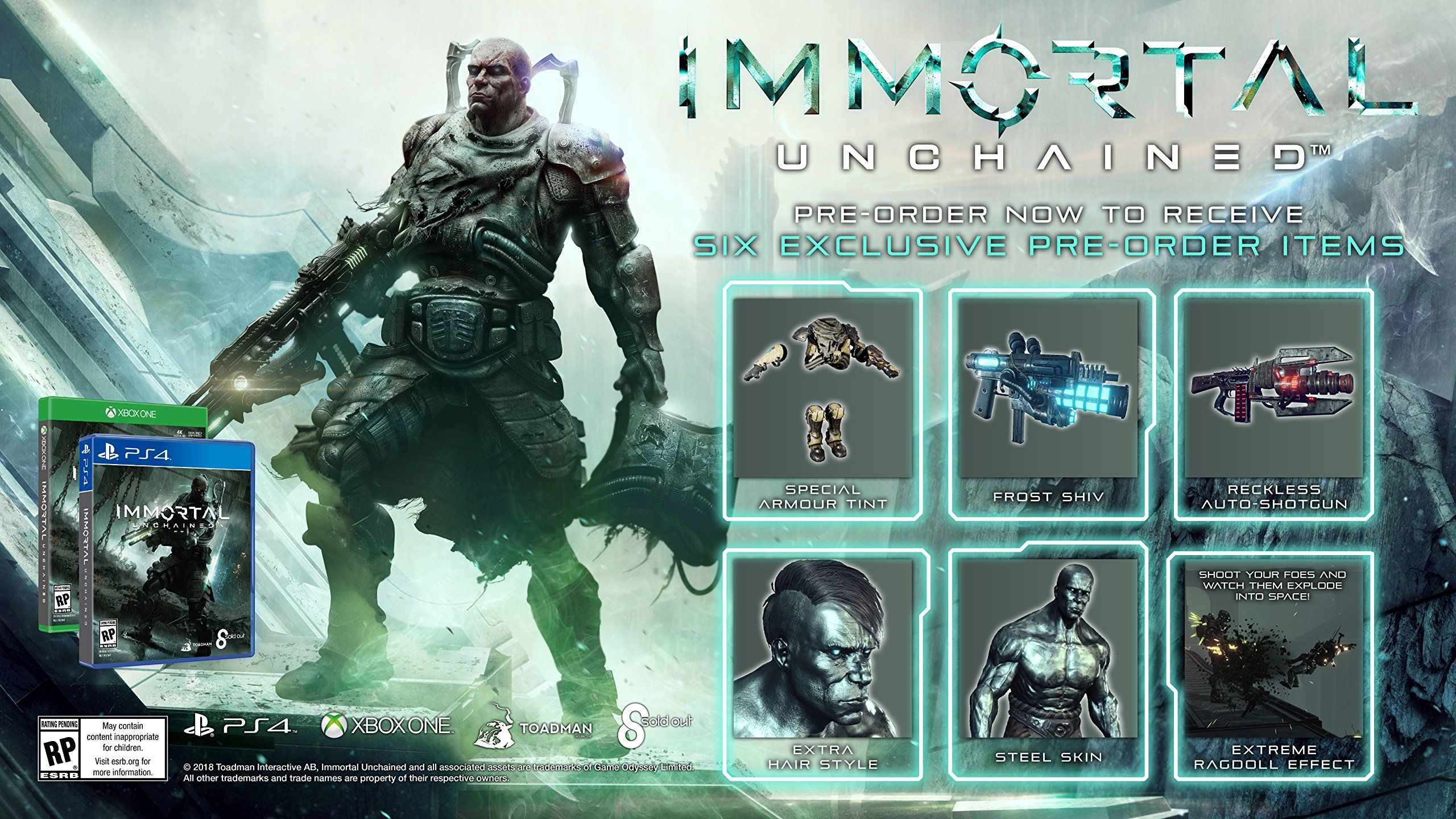 Immortal Unchained Releases September 7th; Pre Order Bonuses