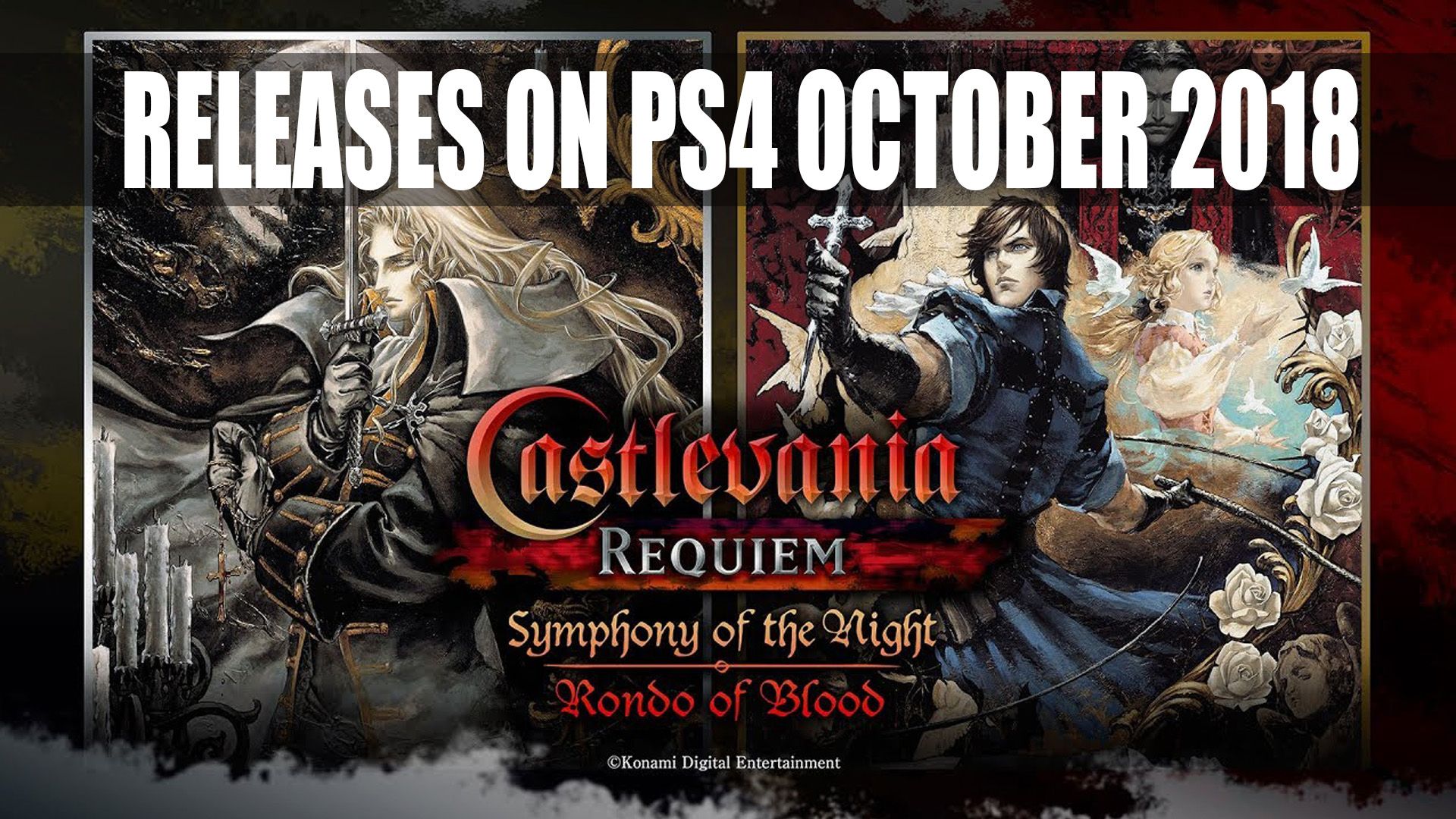 Castlevania Requiem Releases on PS4 October 2018