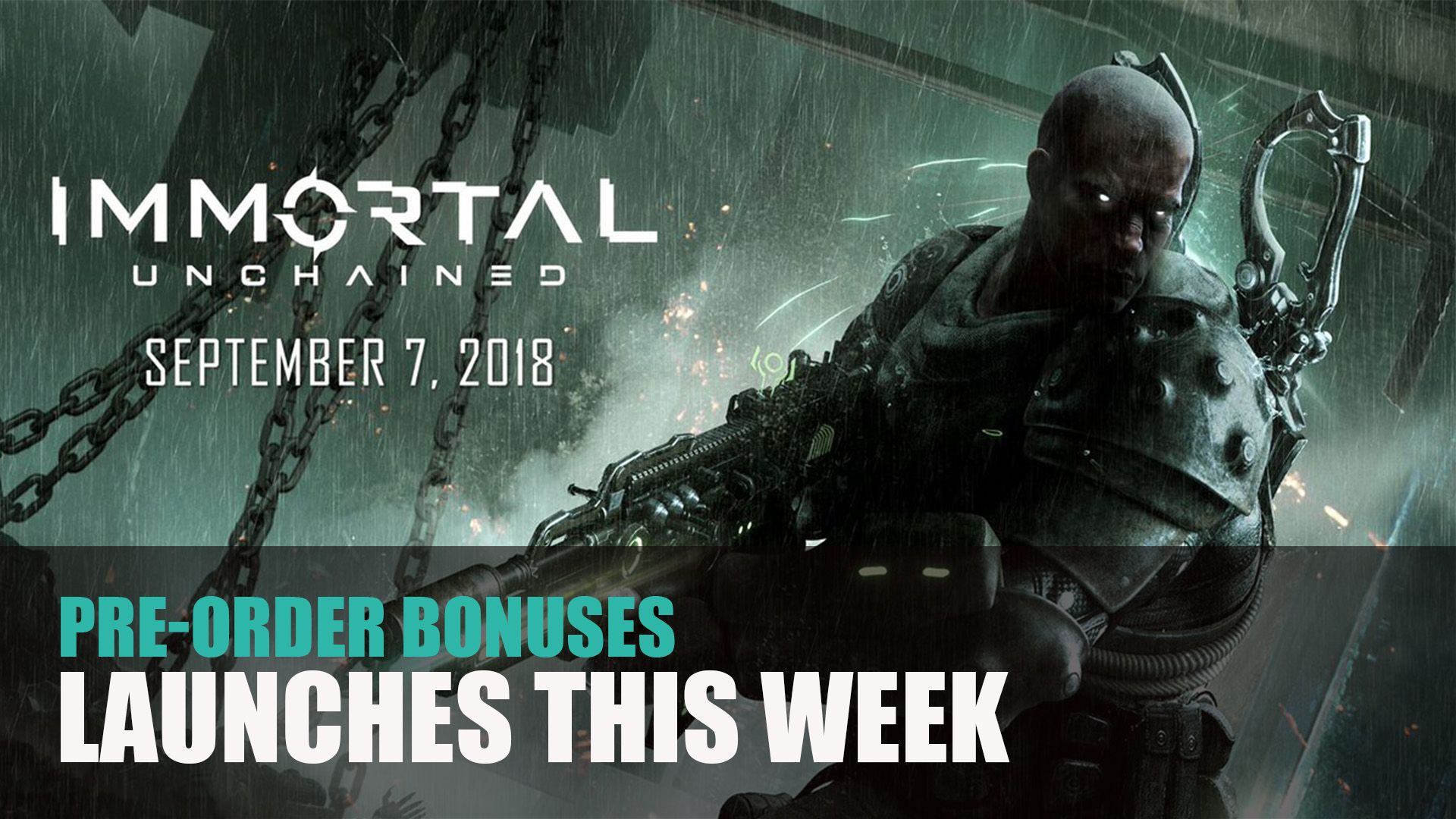 Immortal Unchained Launches This Week