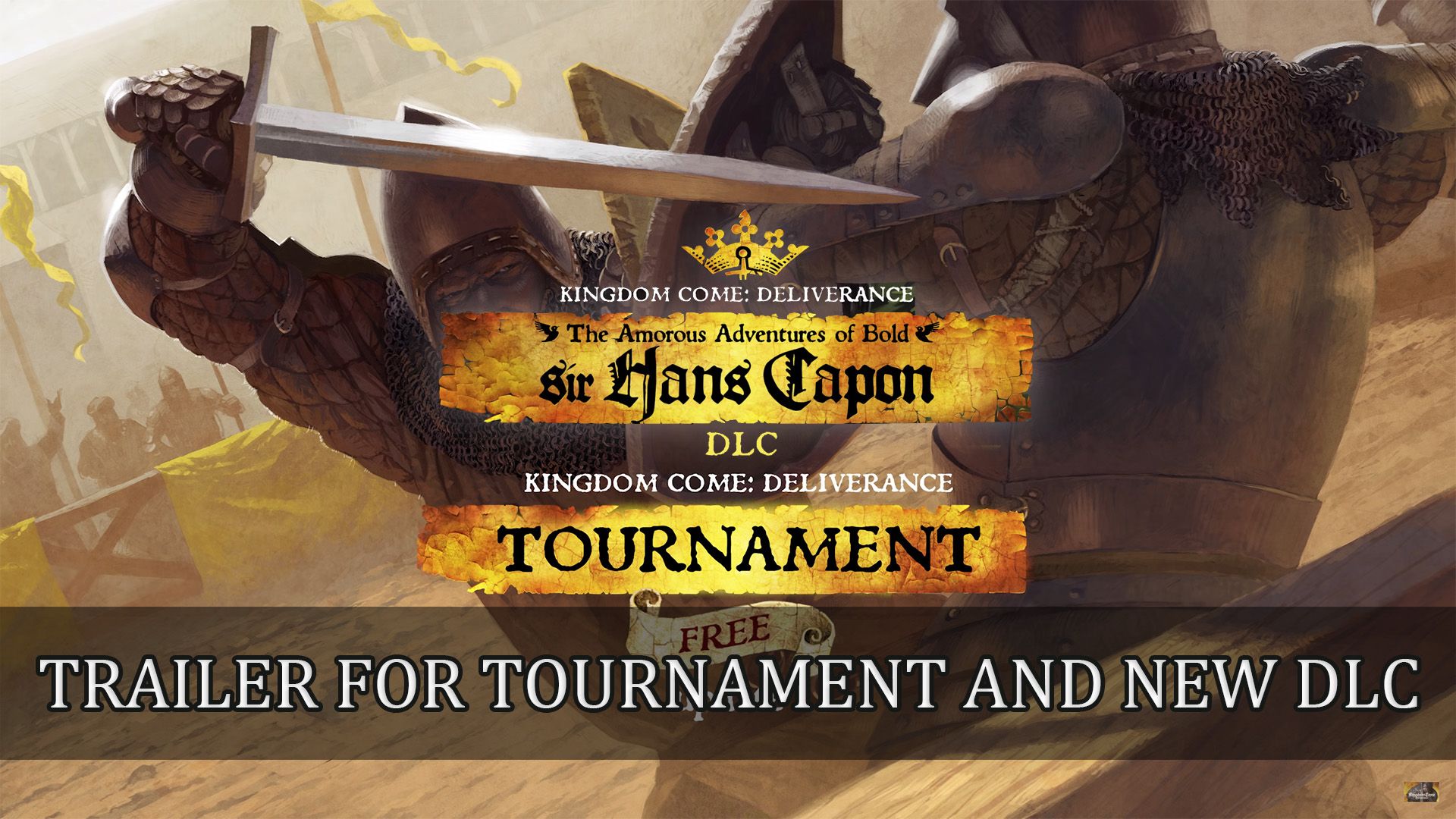 Kingdom Come Deliverance DLC and Tournament Trailer