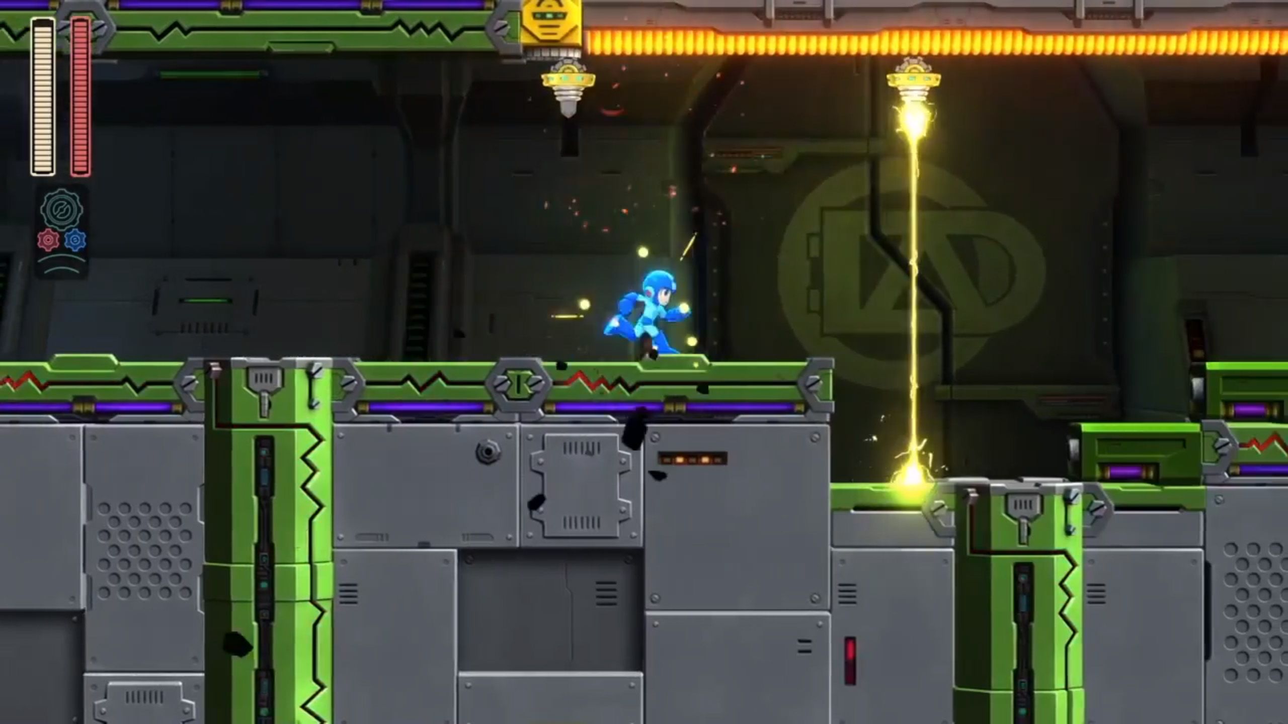 Mega Man 11: Fuse Man Stage &amp; Boss Guide